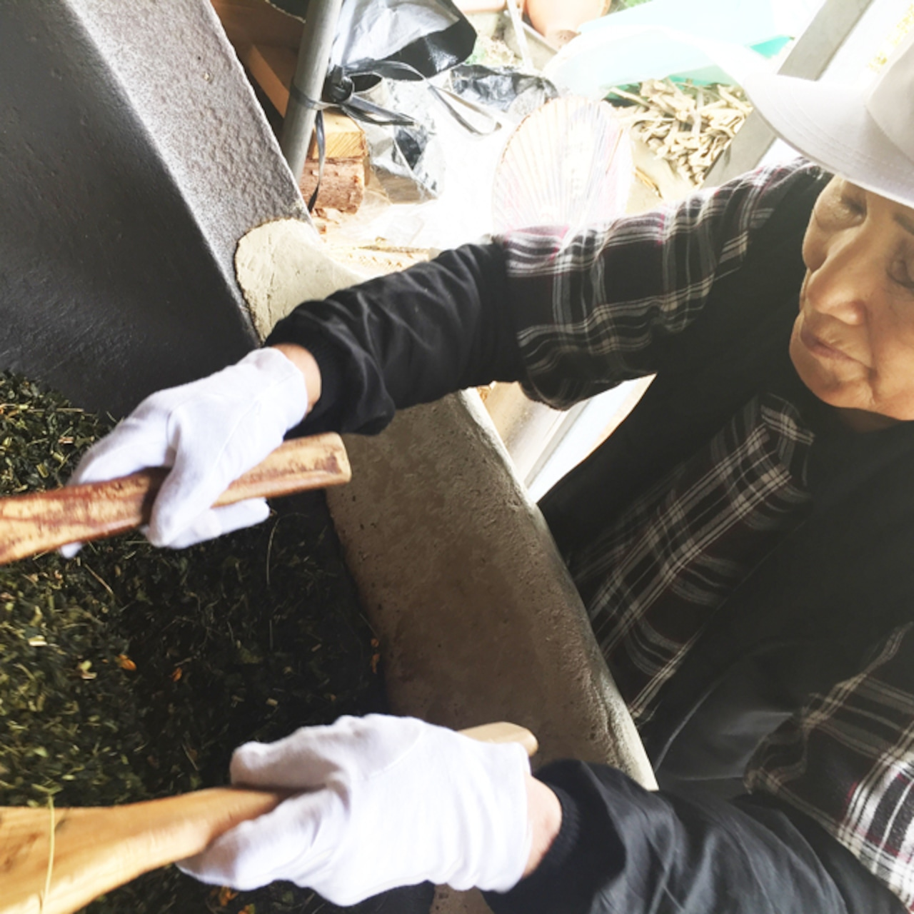 鉄釜の手仕事